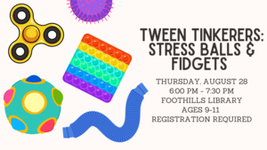 Tween Tinkers: Stress Balls and Fidgets