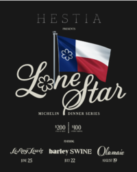 Hestia Lonestar Dinner Series: Olamaie