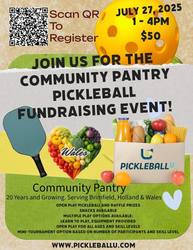Community Pantry Pickleball Fundraising event!