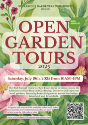 The Second Annual Sturbridge- Brimfield Open Garden Tours