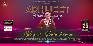 Abhijeet Bhatacharya Live - New Jersey - 25th October, 2025
