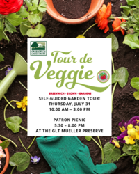 Third Annual "Tour de Veggie" Benefiting Greenwich Land Trust & Greenwich Community Gardens
