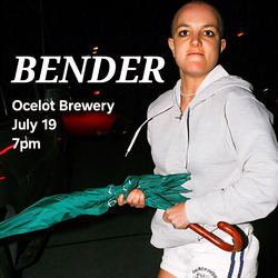 Bender performing at Ocelot Brewery Saturday July 19th 7:00-10:00