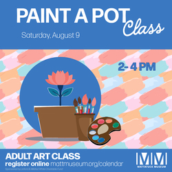 Adult Art Workshop: Paint a Pot