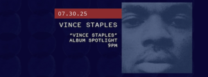 Album Spotlight: Vince Staples “Vince Staples”