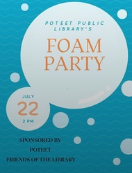 Poteet Public Library Foam Party