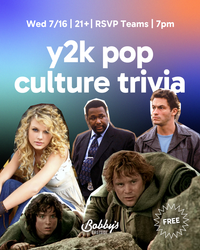 Y2K Pop Culture Trivia Night @ Bobby's Eastside