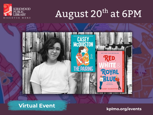 Virtual Author Event: Casey McQuiston | The Pairing
