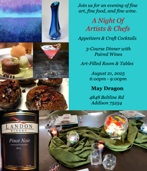 Abstract Asian Art & Wine Dinner