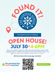 The Gardner School of Cambridge Open House