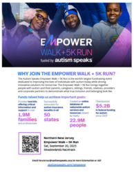 Autism Speaks Northern New Jersey Empower Walk and 5K Run