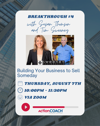 Building Your Business to Sell Someday