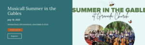 Musical Summer in the Gables