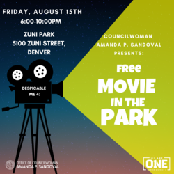 FREE Movie in the Park