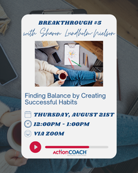 Finding Balance By Creating Successful Habits