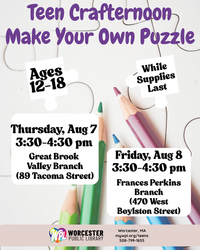Teen Crafternoon - Make Your Own Puzzle