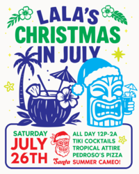 Christmas in July at Lala’s Little Nugget