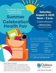 Children's Wisconsin Summer Celebration Health Fair