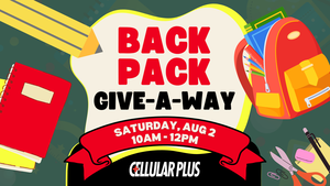 Backpack Giveaway 2025 at Sheridan Verizon-Cellular Plus