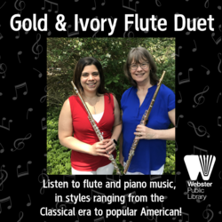 Gold and Ivory Flute Duet