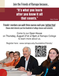 Friends of Ramapo Open House