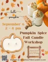 Pumpkin Spice & Everything Nice: A Fall Candle Workshop+ Café Collab