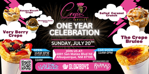 Crepe Brulee - One Year Celebration
