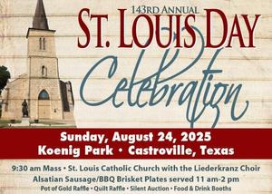 143rd St. Louis Day In Castroville, Texas