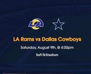LA Rams vs Dallas Cowboys Tickets