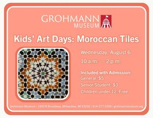 Kids' Art Day at the Grohmann Museum
