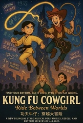 Kung Fu Cowgirl: Ride Between Worlds! A Bilingual Family Musical Adventure