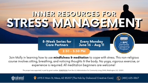 Inner Resources for Stress Management for Caregivers