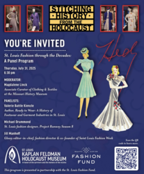 St. Louis Fashion through the Decades: A Panel Program