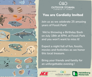 Fossil Park 25th Birthday Party