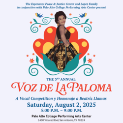 Third Annual Voz de la Paloma: Celebrate Beatríz Llamas' Enduring Legacy!