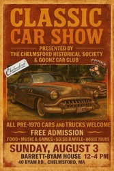 Chelmsford Historical Society Holding Classic Car Show