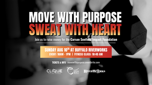 Move with Purpose, Sweat with Heart | Buffalo RiverWorks | AUG 10