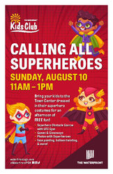 Superhero Obstacle Course and Games: Free Kids Club Event at The Waterfront