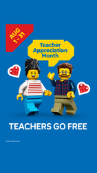 Teacher Appreciation Month at LEGO Discovery Center Washington, D.C.