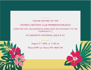 Women's Sertoma Club of Venice Membership Brunch