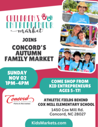 Kids Market at Concord's Autumn Family Market