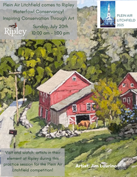 Plein Air Session at ripley Waterfowl Conservancy