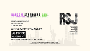 3rd Mondays with Random Strangers Jam @ Alewife Brewing 8-11pm - Free NYC Funk Rock Jam Session