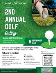 Visions and Pathways to Host 2nd Annual Golf Outing  Supporting the Bridge House Capital Campaign