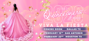 San Antonio Quinceanera Expo February 15th, 2026 At the Henry B. Gonzalez From 12:00 to 5pm