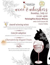Wine & Whiskers Fundraising at TwiningVine Winery