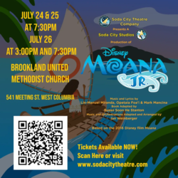 Soda City Theatre Company presents Moana Jr.