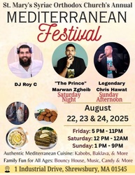 The Ultimate Festival Weekend | August 22–24, 2025 (Mediterranean Festival)
