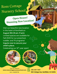 Ross Cottage Preschool Open House Event August 9th