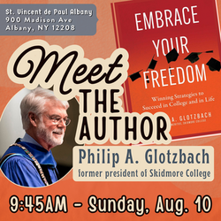 Meet the Author: former Skidmore president Dr. Philip Glotzbach